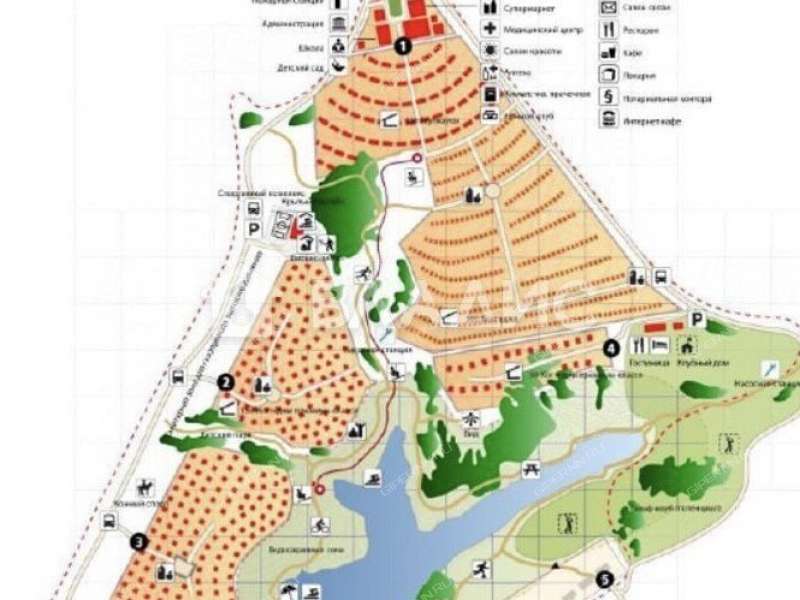 земельный участок 23 000 соток Центральная улица сельский посёлок Мирный